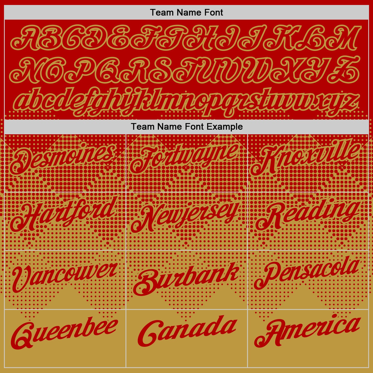 Custom Red Old Gold 3D Gradient Square Shape Performance Polo Shirt