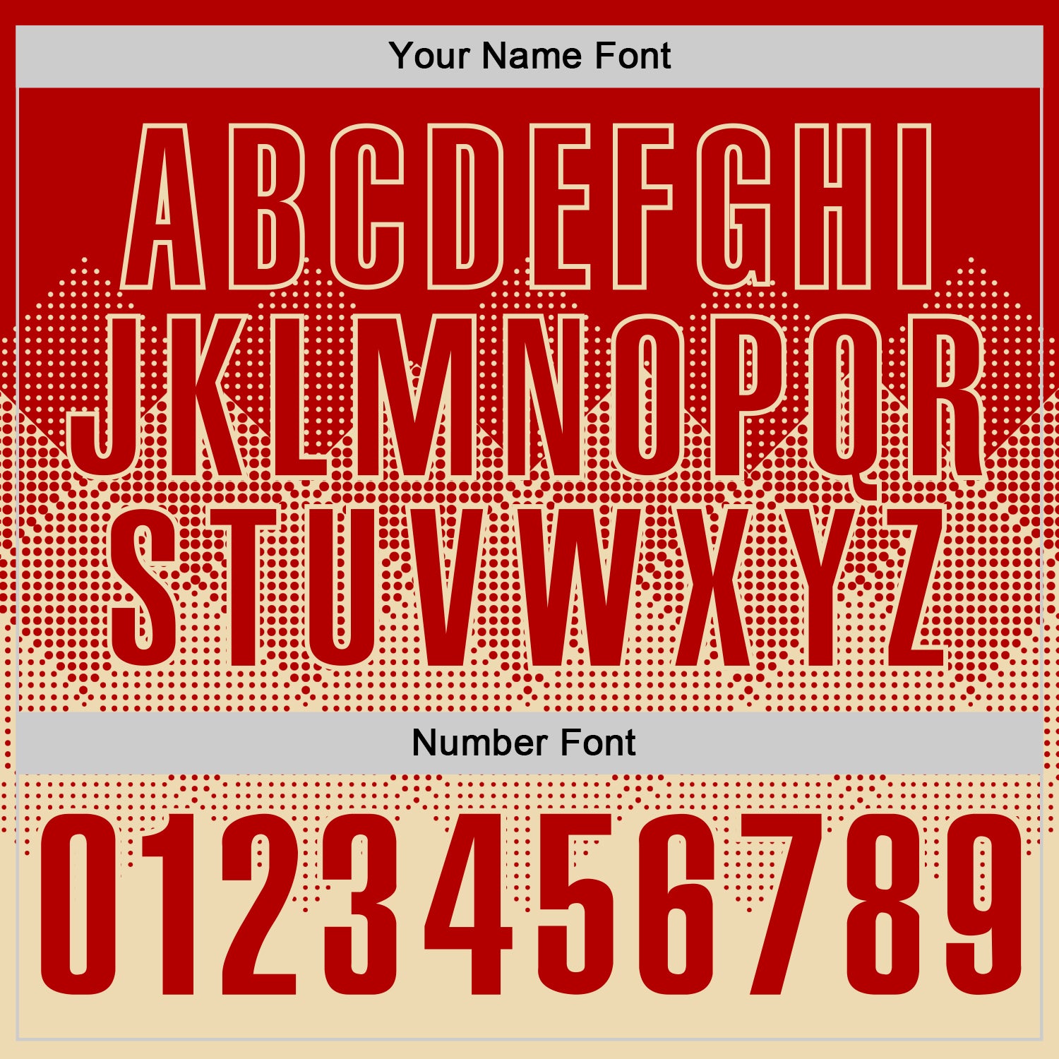 Custom Red Cream 3D Gradient Square Shape Performance Polo Shirt