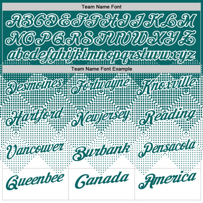 Custom Teal White 3D Gradient Square Shape Performance Polo Shirt