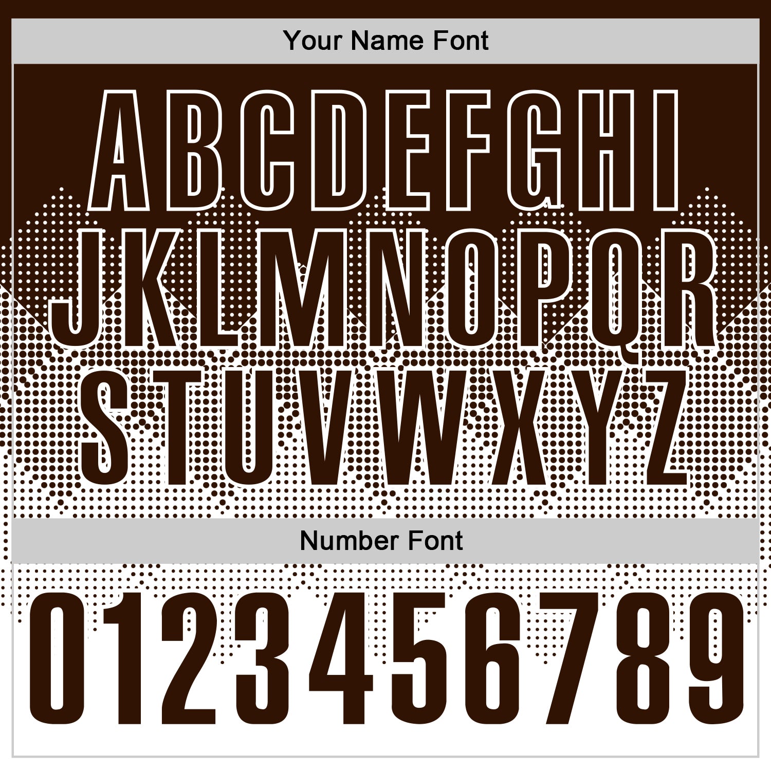 Custom Brown White 3D Gradient Square Shape Performance Polo Shirt