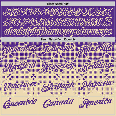 Custom Purple Cream 3D Gradient Square Shape Performance Polo Shirt