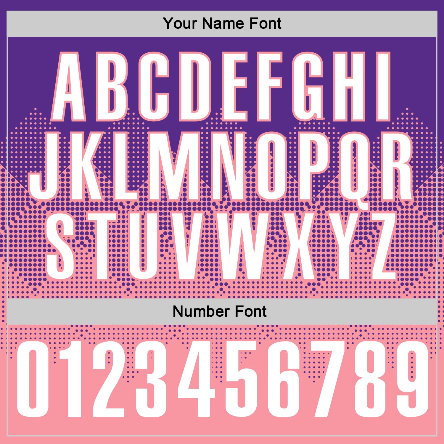 Custom Purple White-Medium Pink 3D Gradient Square Shape Performance Polo Shirt