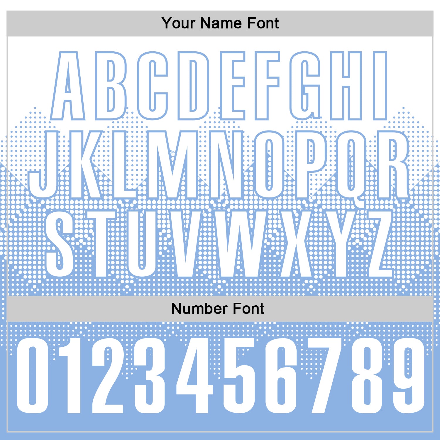 Custom White Light Blue 3D Gradient Square Shape Performance Polo Shirt