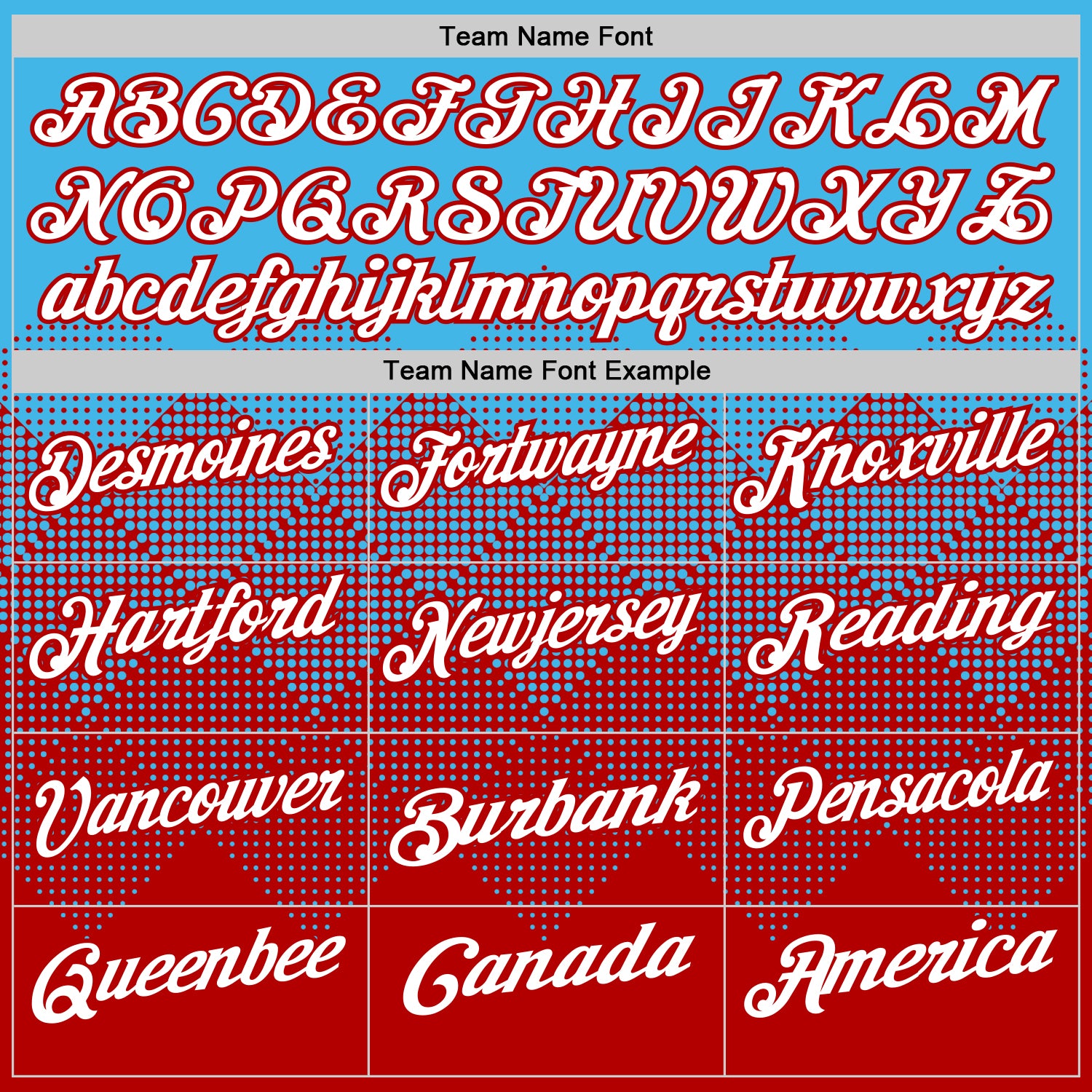 Custom Sky Blue White-Red 3D Gradient Square Shape Performance Polo Shirt