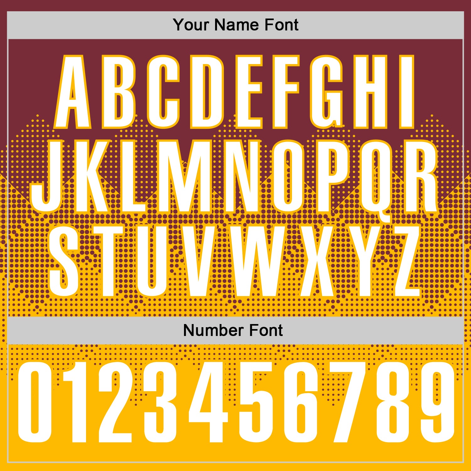 Custom Burgundy White-Gold 3D Gradient Square Shape Performance Polo Shirt