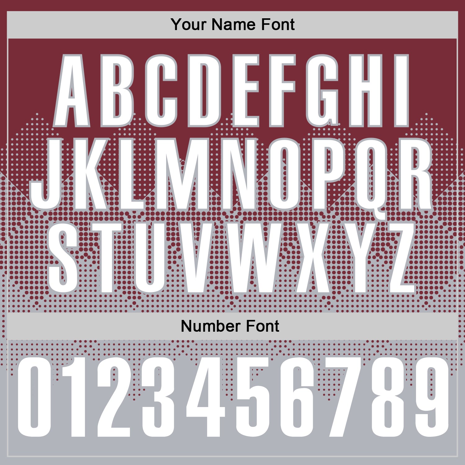 Custom Burgundy White-Gray 3D Gradient Square Shape Performance Polo Shirt