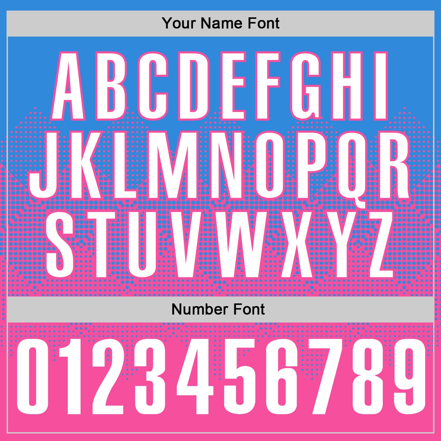 Custom Powder Blue White-Pink 3D Gradient Square Shape Performance Polo Shirt