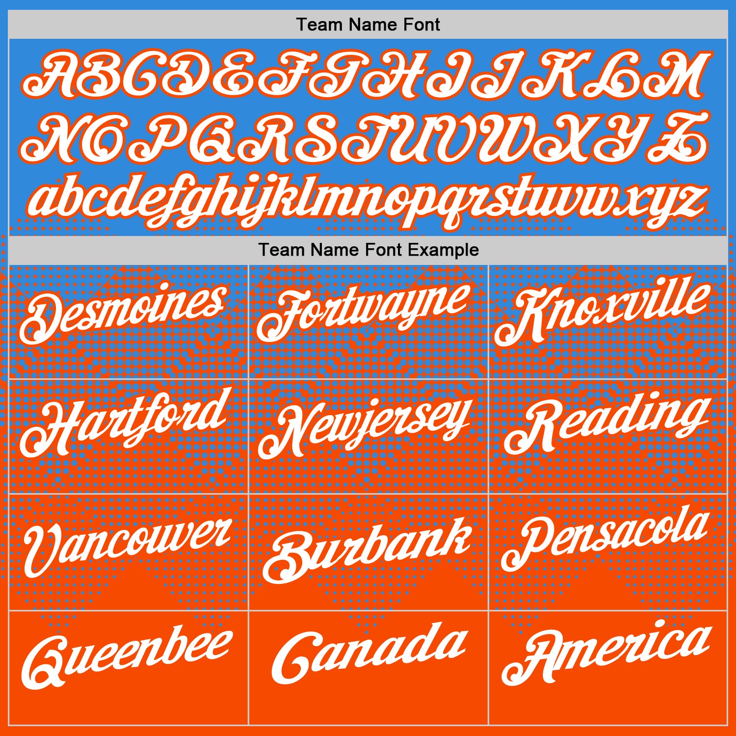 Custom Powder Blue White-Orange 3D Gradient Square Shape Performance Polo Shirt