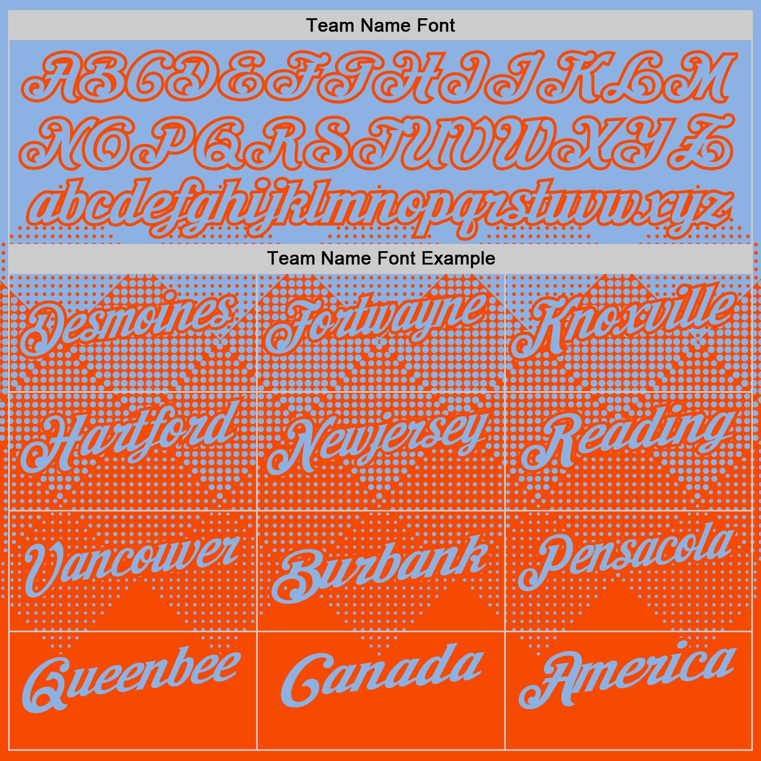 Custom Light Blue Orange 3D Gradient Square Shape Performance Polo Shirt