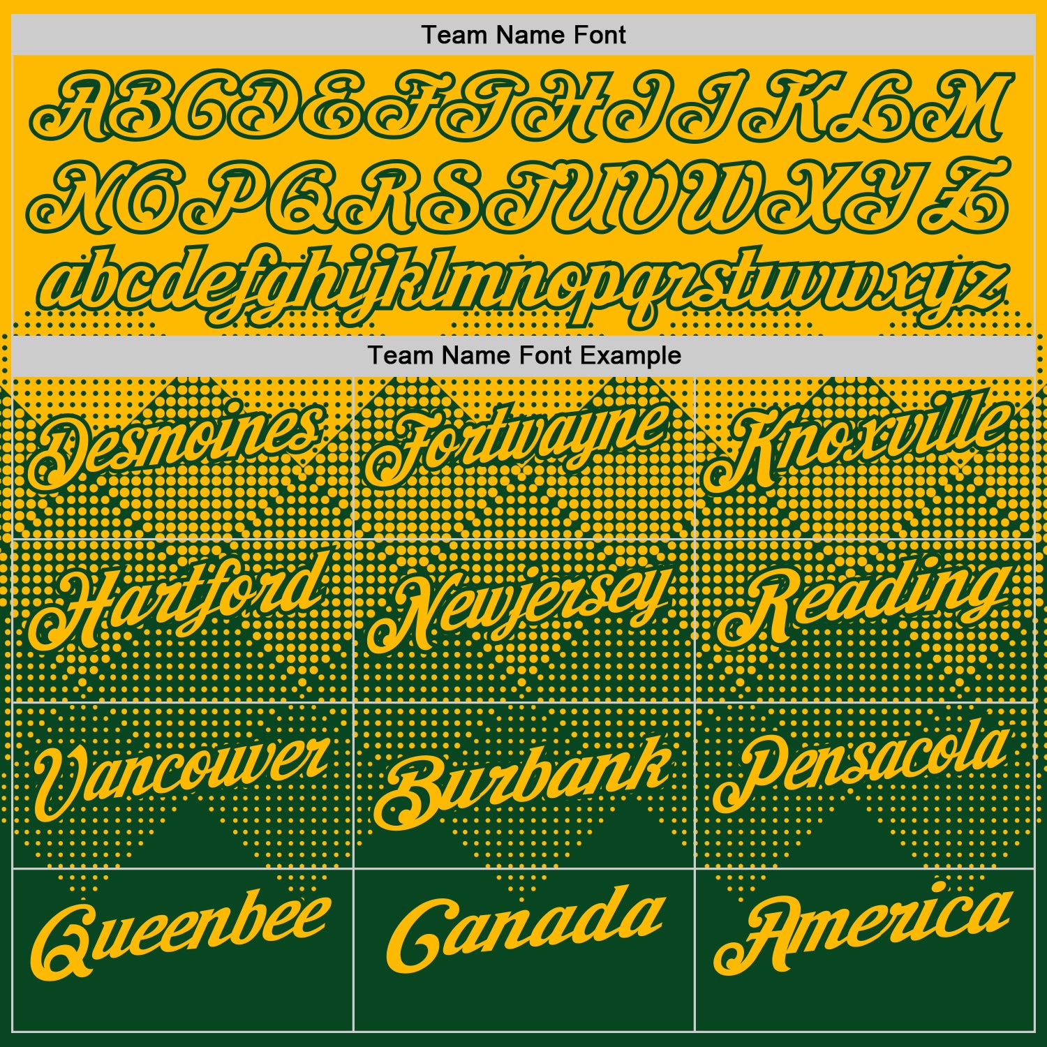 Custom Gold Green 3D Gradient Square Shape Performance Polo Shirt