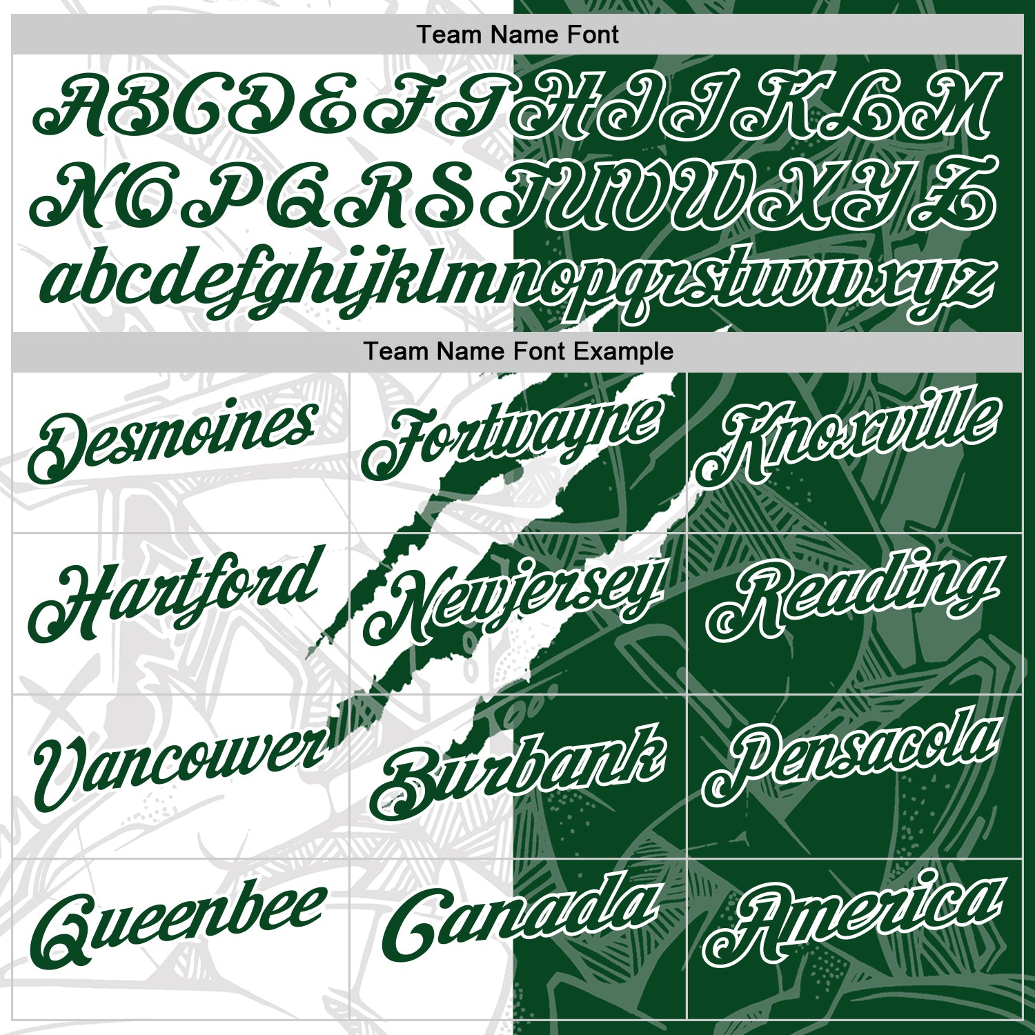 Custom Graffiti Pattern Green-White 3D Scratch Performance Polo Shirt