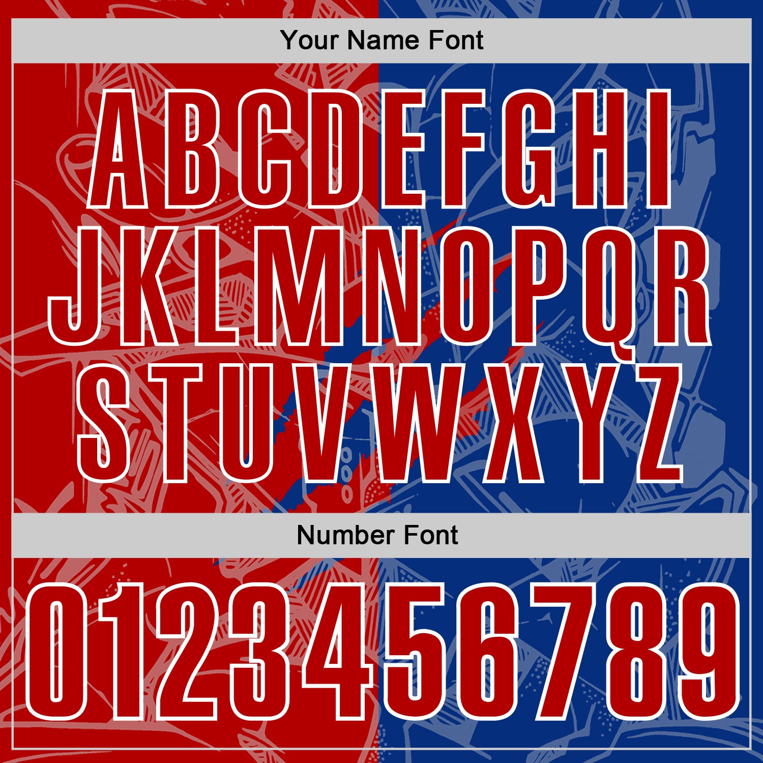 Custom Graffiti Pattern Red Royal-White 3D Scratch Performance Polo Shirt