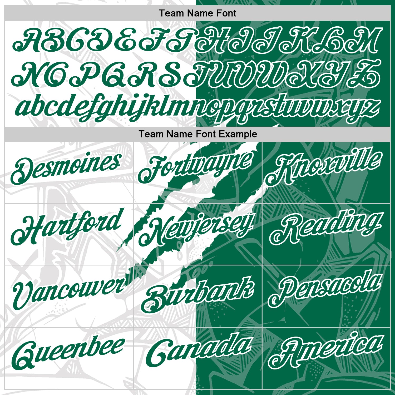 Custom Graffiti Pattern Kelly Green-White 3D Scratch Performance Polo Shirt