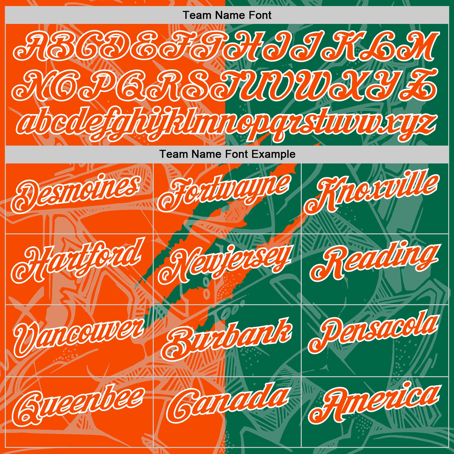 Custom Graffiti Pattern Orange Kelly Green-White 3D Scratch Performance Polo Shirt