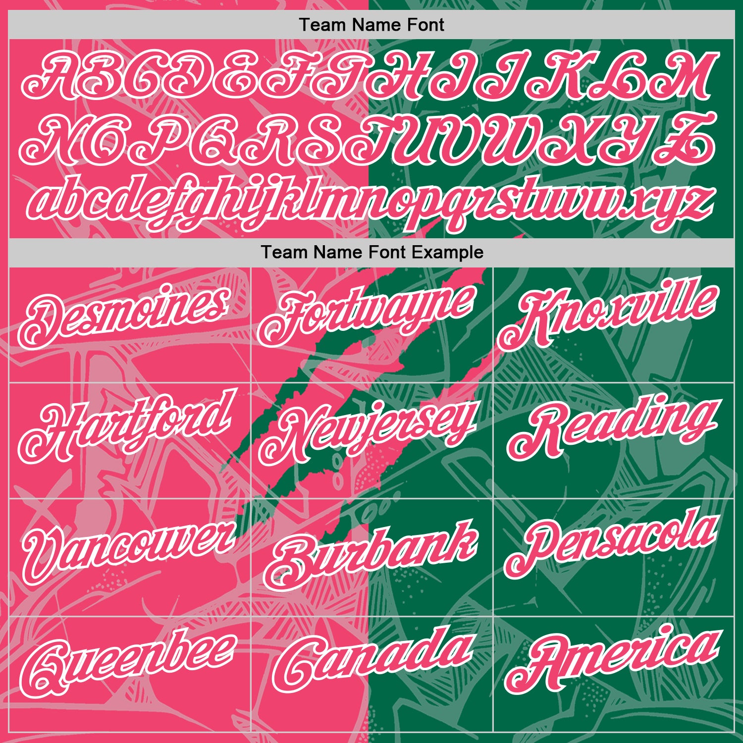 Custom Graffiti Pattern Neon Pink Kelly Green-White 3D Scratch Performance Polo Shirt