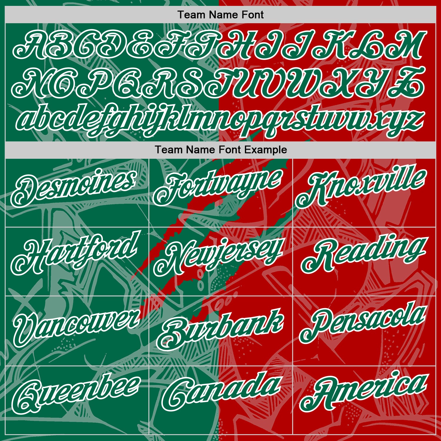 Custom Graffiti Pattern Kelly Green Red-White 3D Scratch Performance Polo Shirt