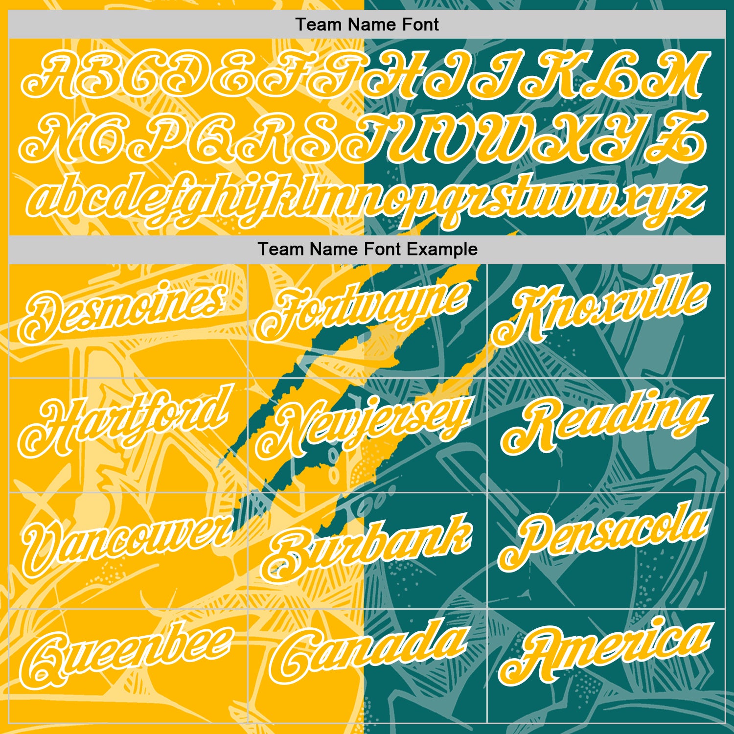 Custom Graffiti Pattern Gold Teal-White 3D Scratch Performance Polo Shirt