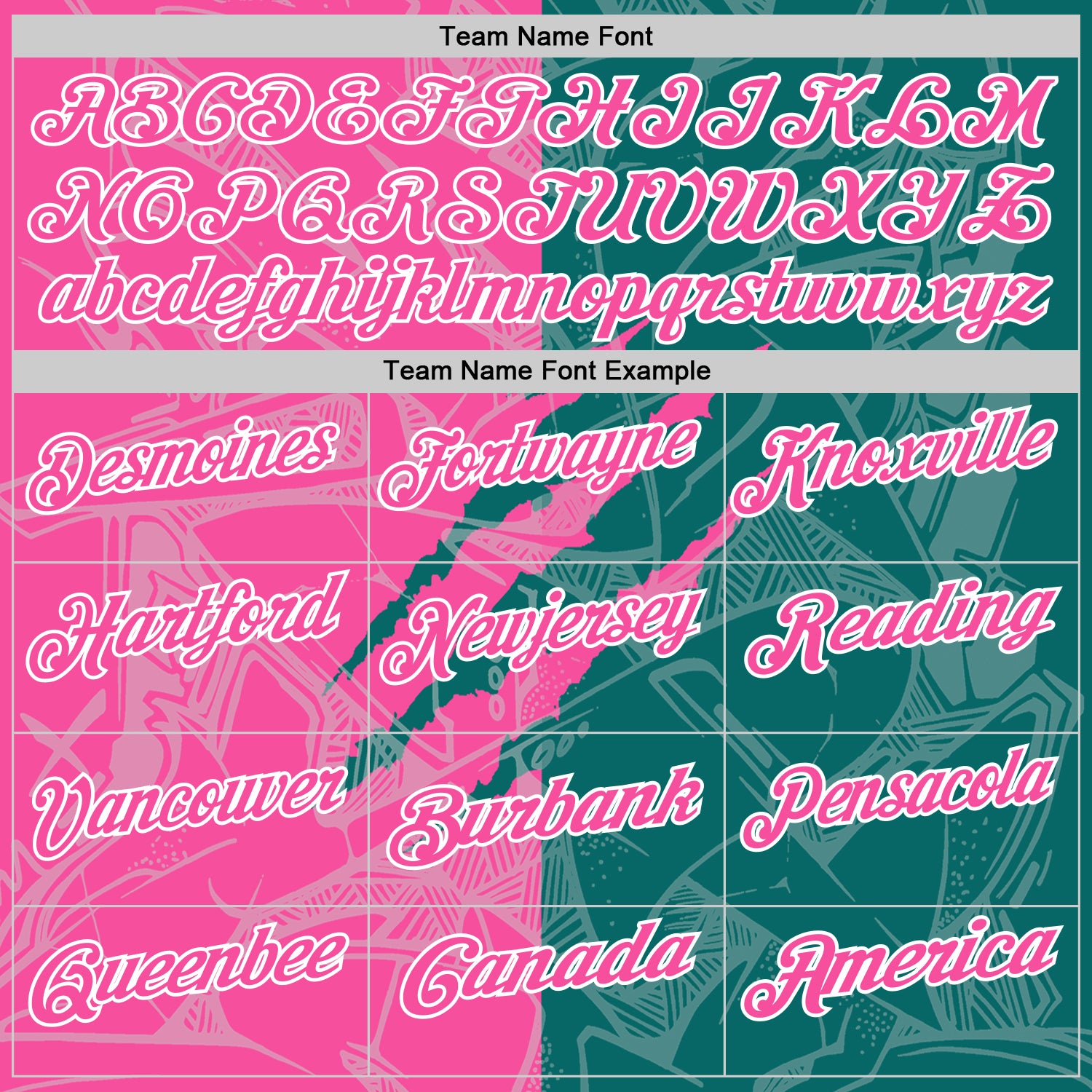 Custom Graffiti Pattern Pink Teal-White 3D Scratch Performance Polo Shirt