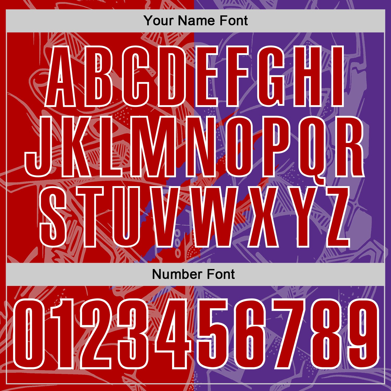 Custom Graffiti Pattern Red Purple-White 3D Scratch Performance Polo Shirt