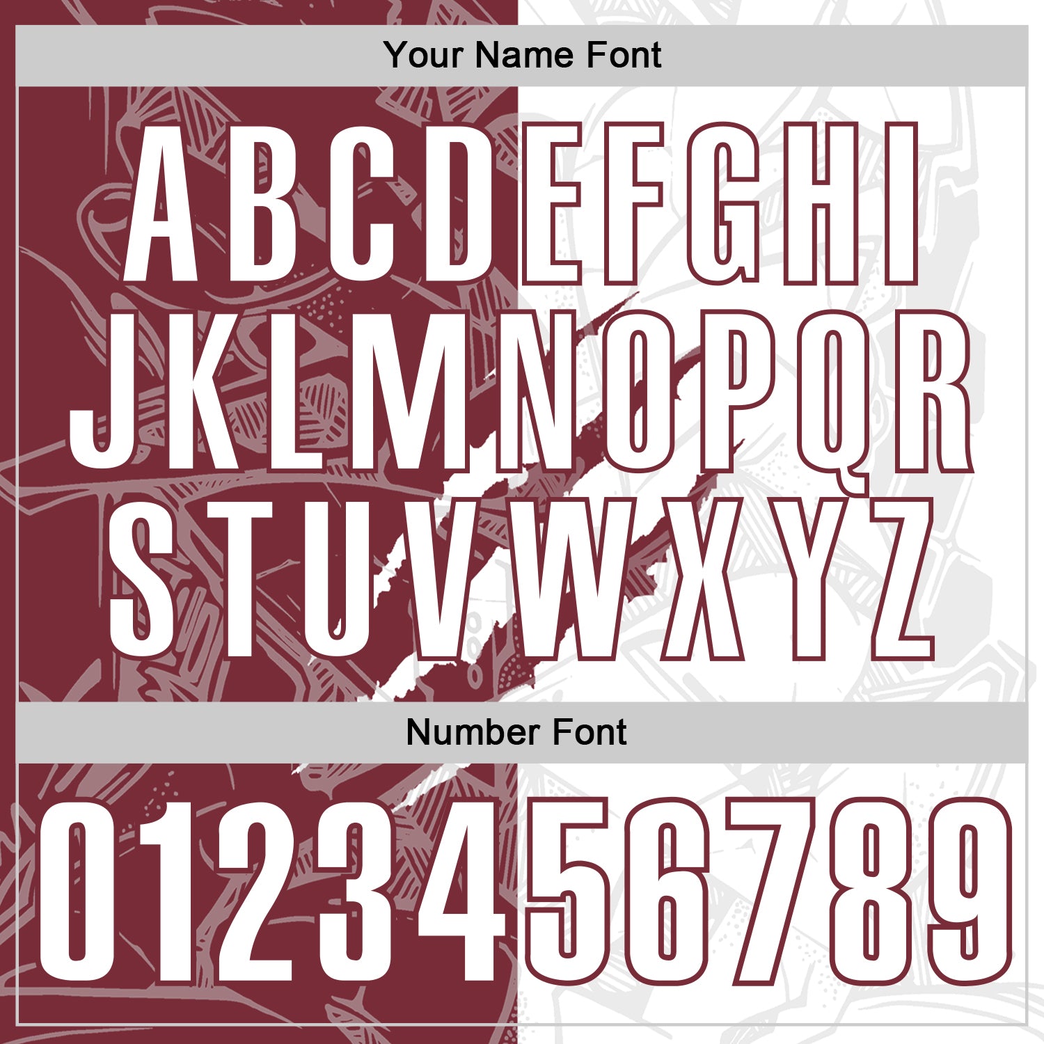 Custom Graffiti Pattern White-Burgundy 3D Scratch Performance Polo Shirt