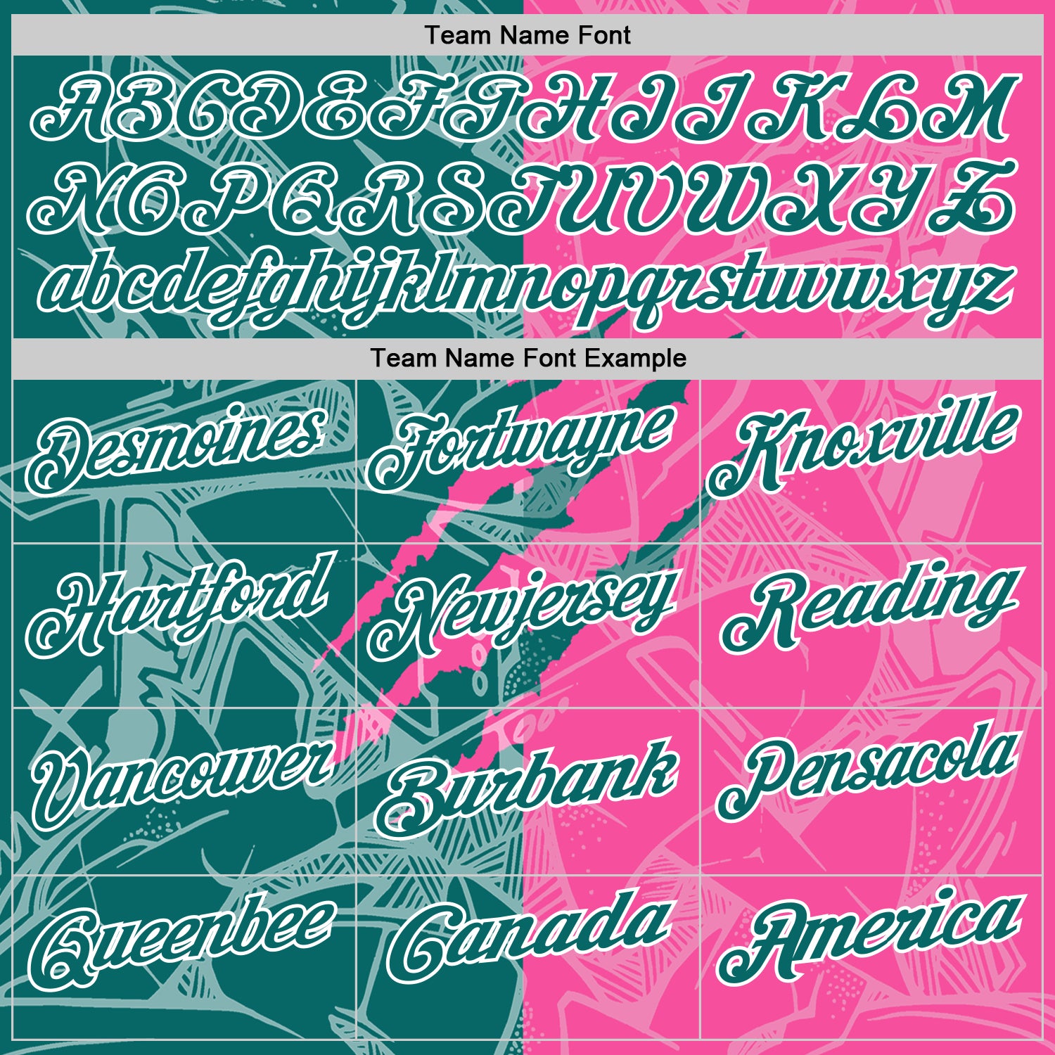 Custom Graffiti Pattern Teal Pink-White 3D Scratch Performance Polo Shirt