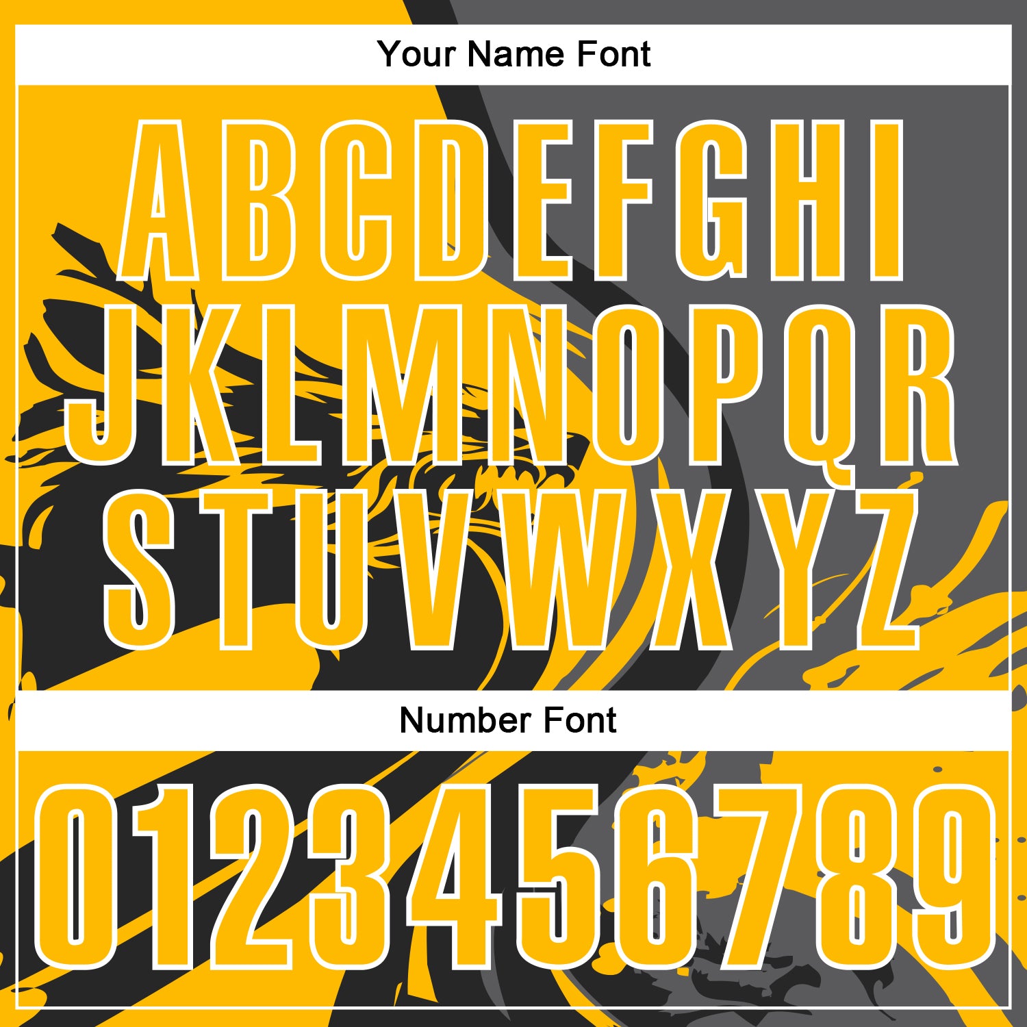 Custom Black Gold Steel Gray-White 3D Pattern Design Animal Wolf And Splash Performance Polo Shirt