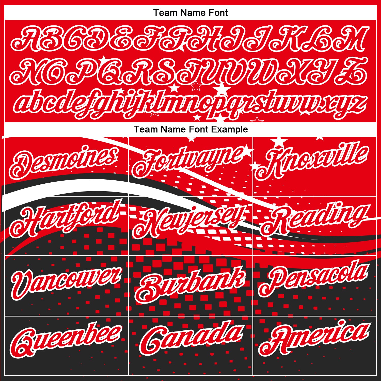 Custom Fire Red Black-White 3D Pattern Design Star And Geometric Shapes Performance Polo Shirt