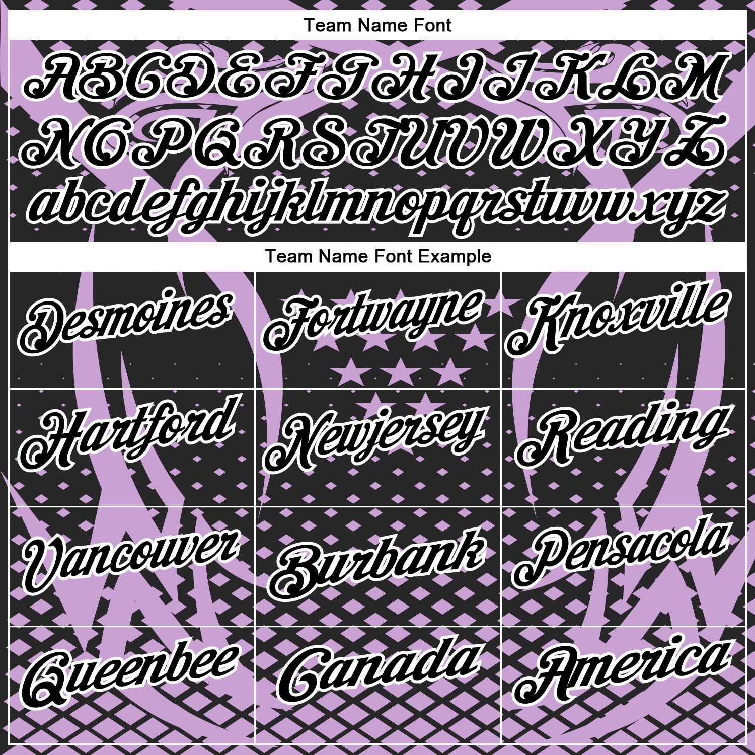 Custom Light Purple Black-White 3D Pattern Design Star And Geometric Shapes Performance Polo Shirt