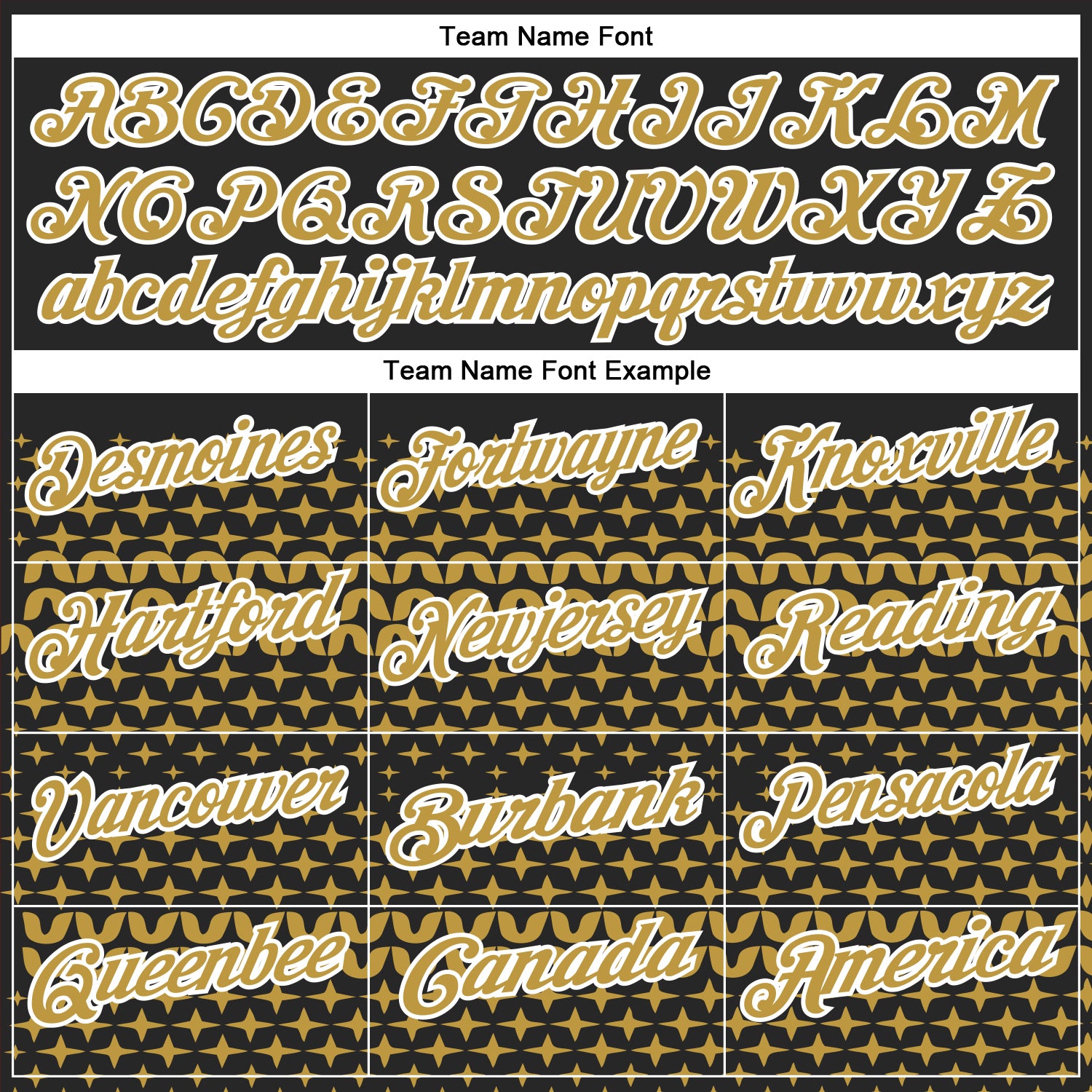 Custom Black Old Gold-White 3D Pattern Design Star Performance Polo Shirt