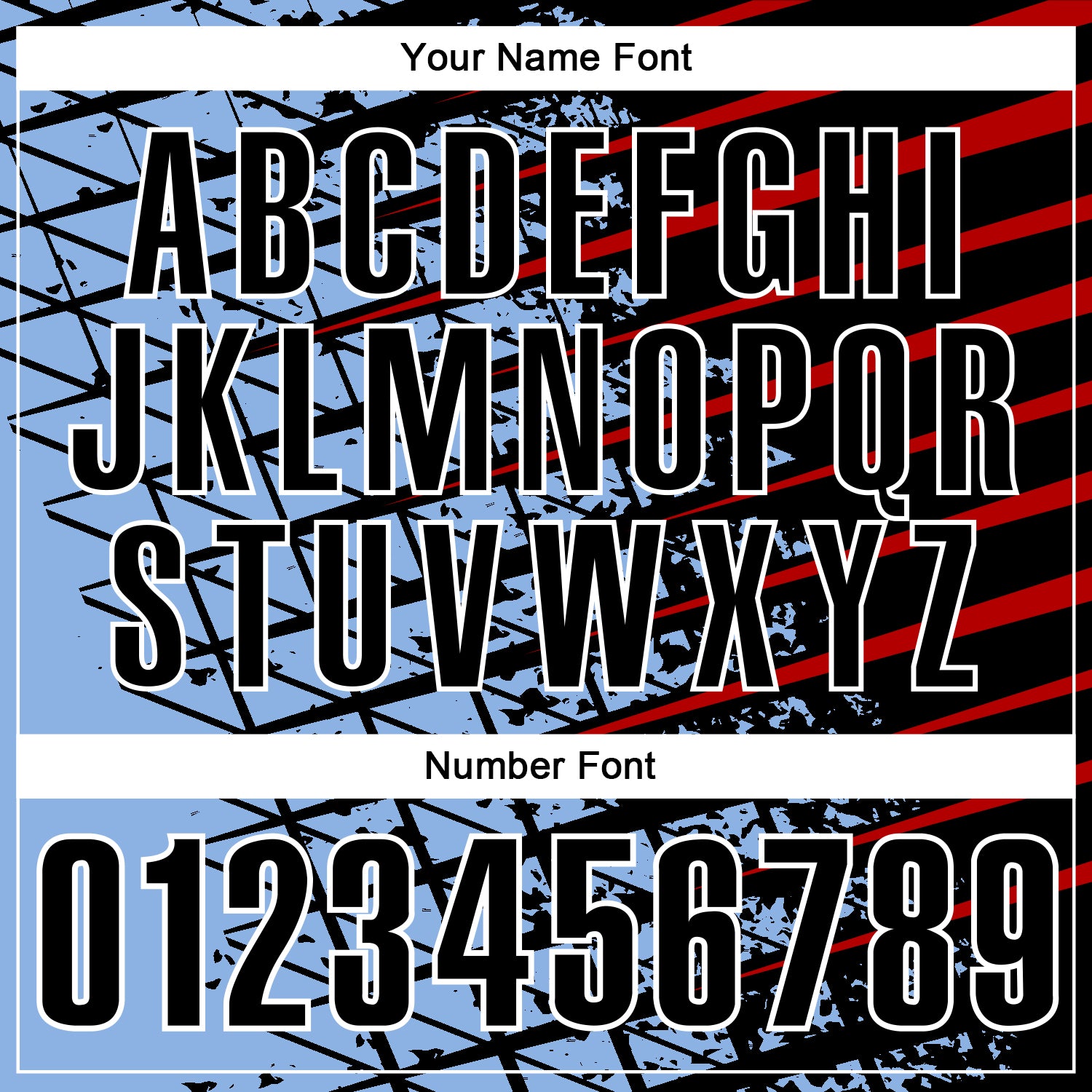 Custom Black Light Blue Red-White 3D Pattern Design Grid And Fragment Art Performance Polo Shirt