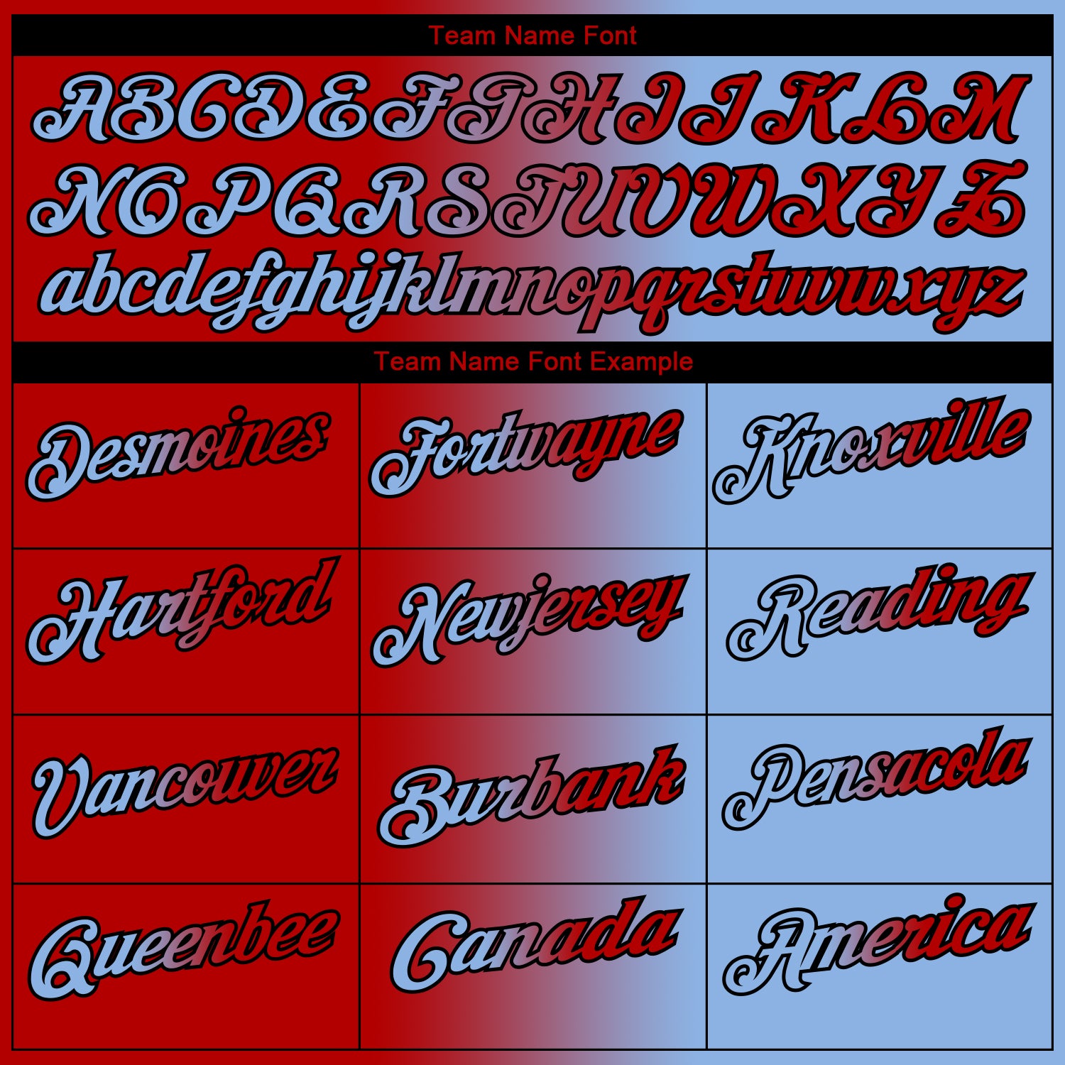 Custom Light Blue Red-Black 3D Gradient Fashion Performance Polo Shirt