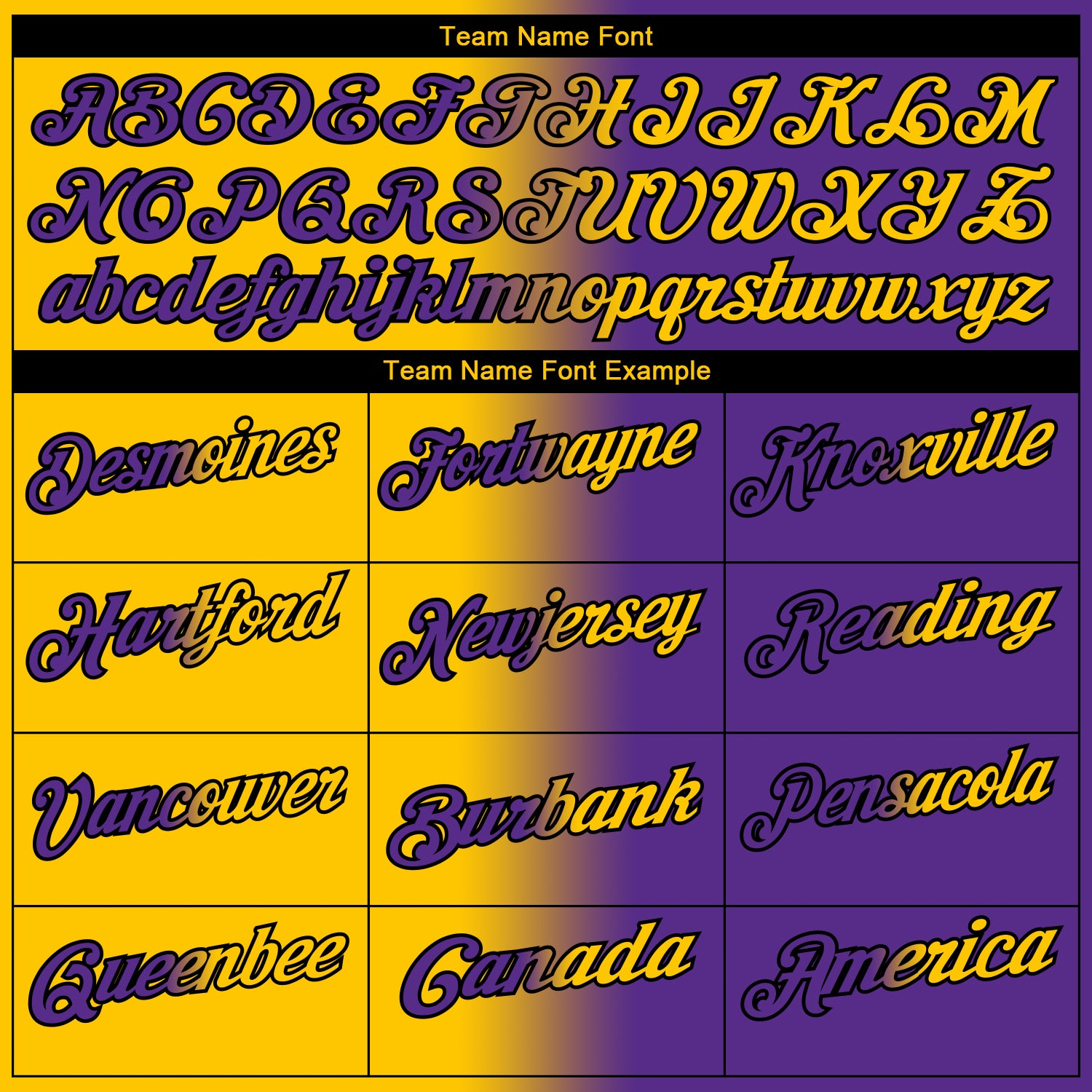 Custom Purple Yellow-Black 3D Gradient Fashion Performance Polo Shirt