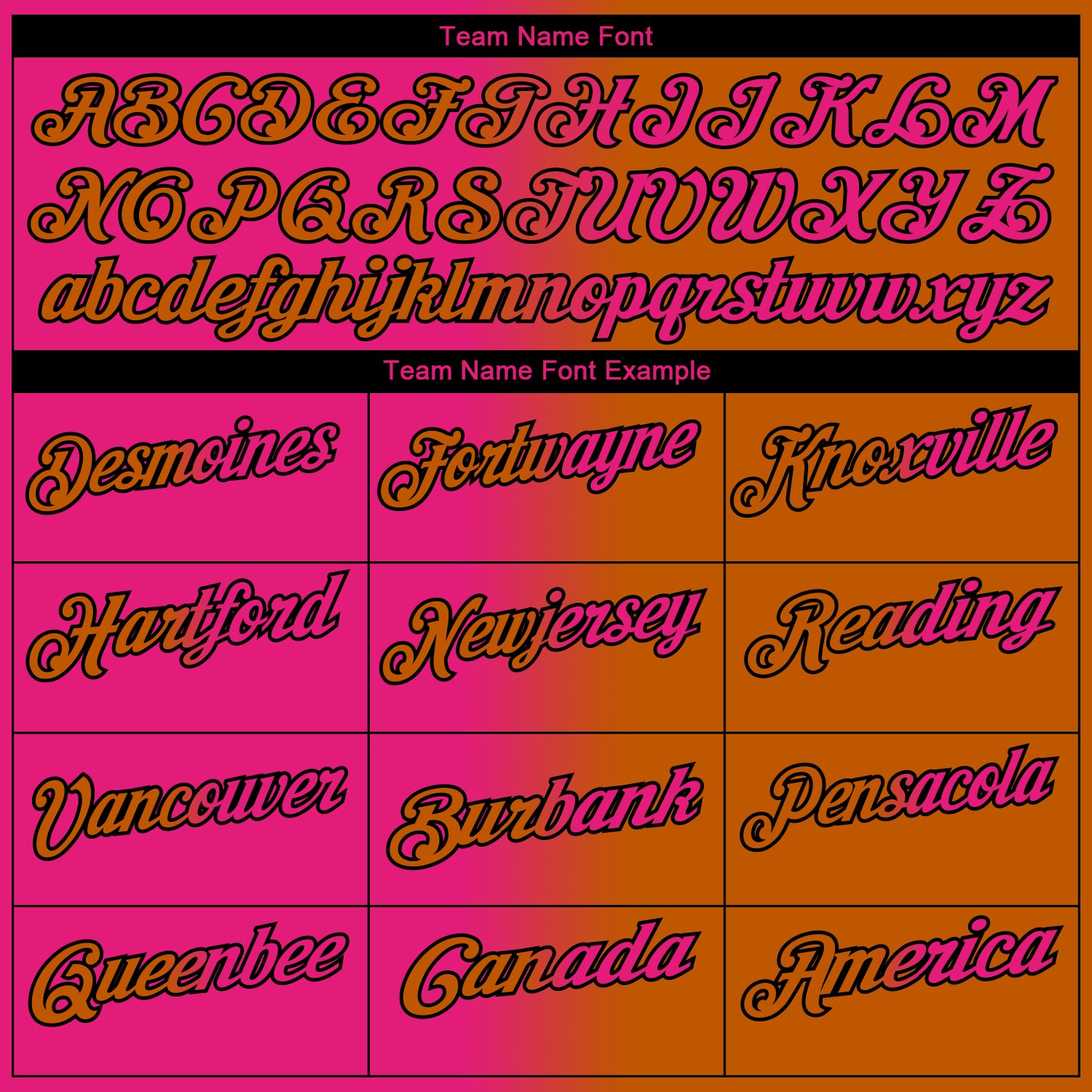 Custom Texas Orange Hot Pink-Black 3D Gradient Fashion Performance Polo Shirt