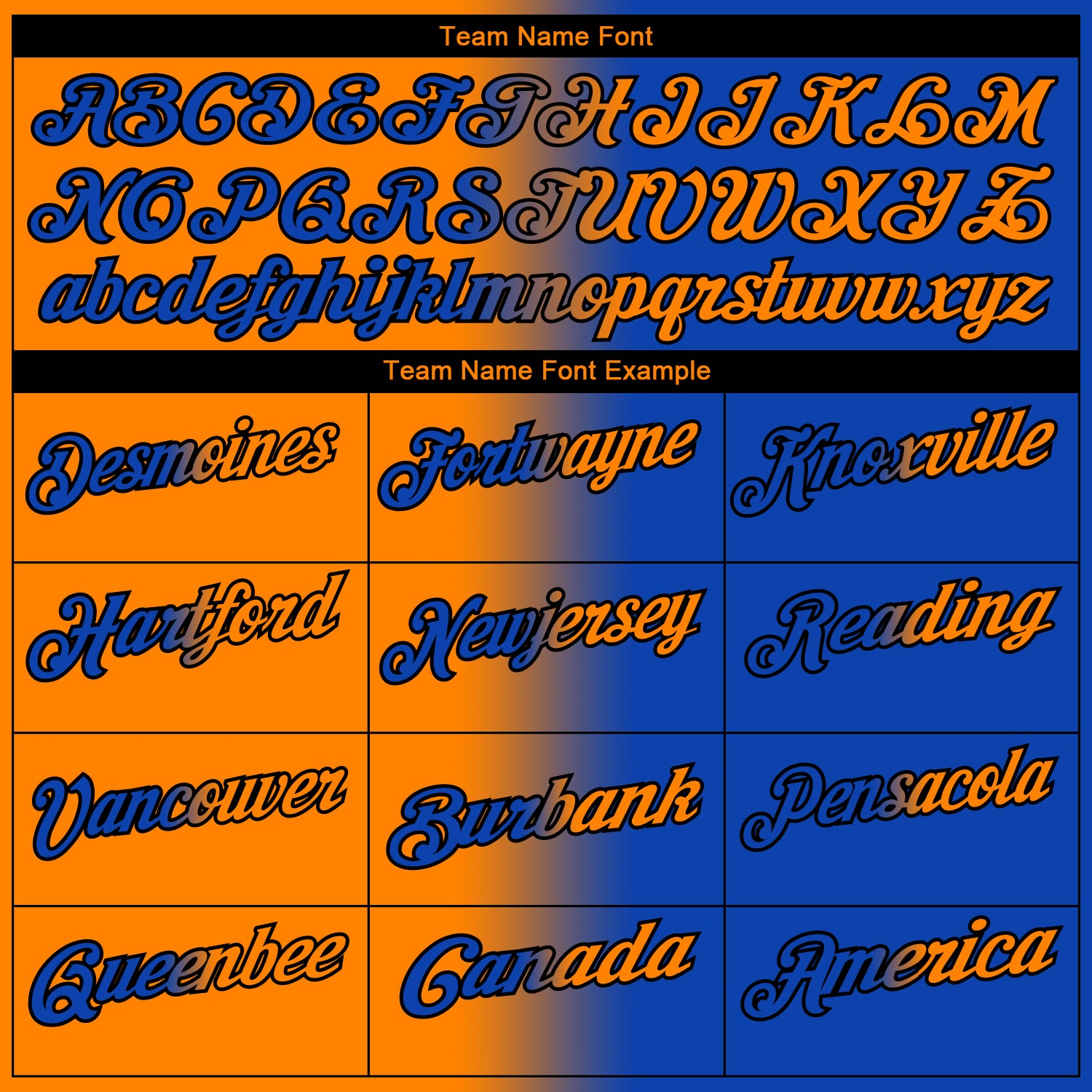 Custom Thunder Blue Bay Orange-Black 3D Gradient Fashion Performance Polo Shirt