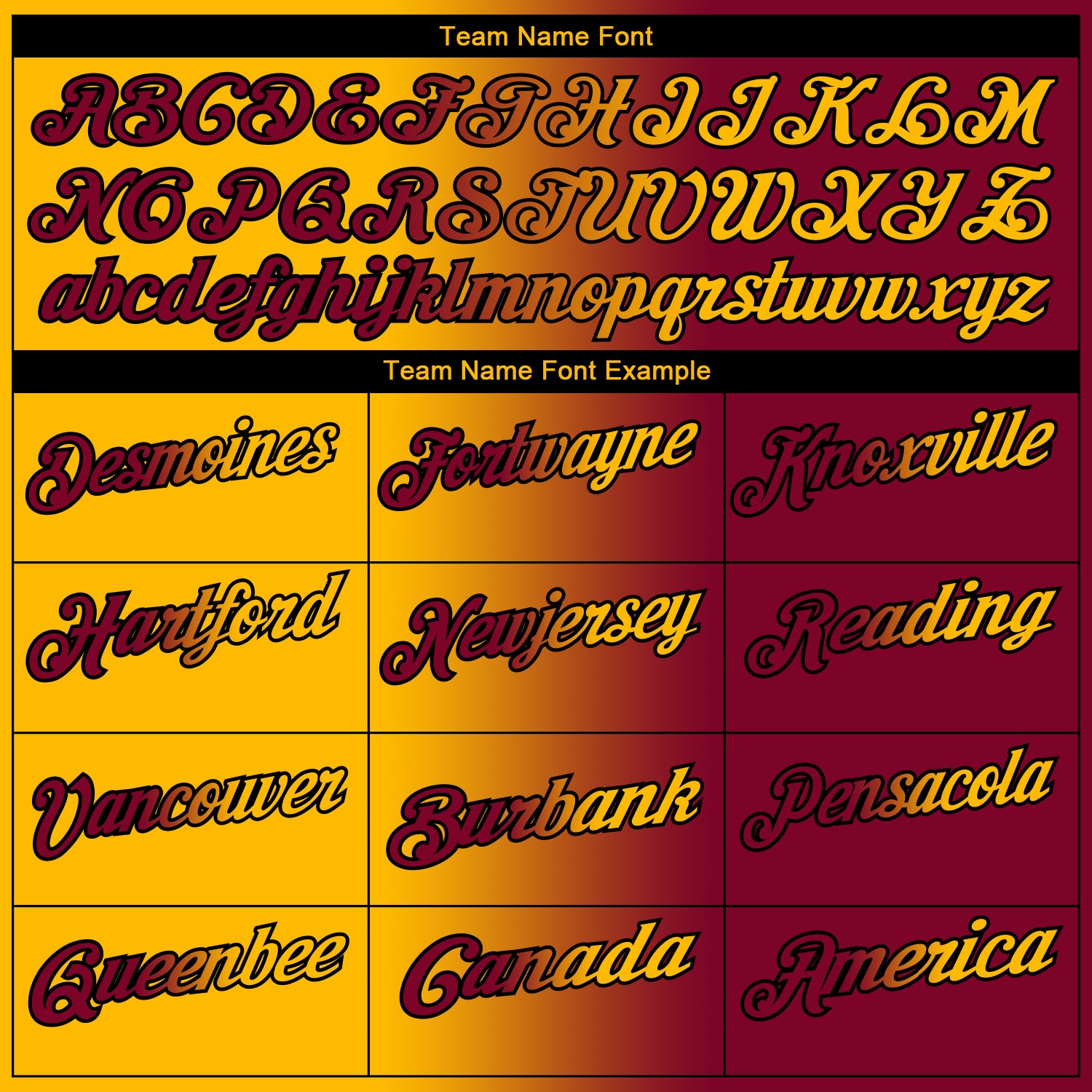 Custom Maroon Gold-Black 3D Gradient Fashion Performance Polo Shirt