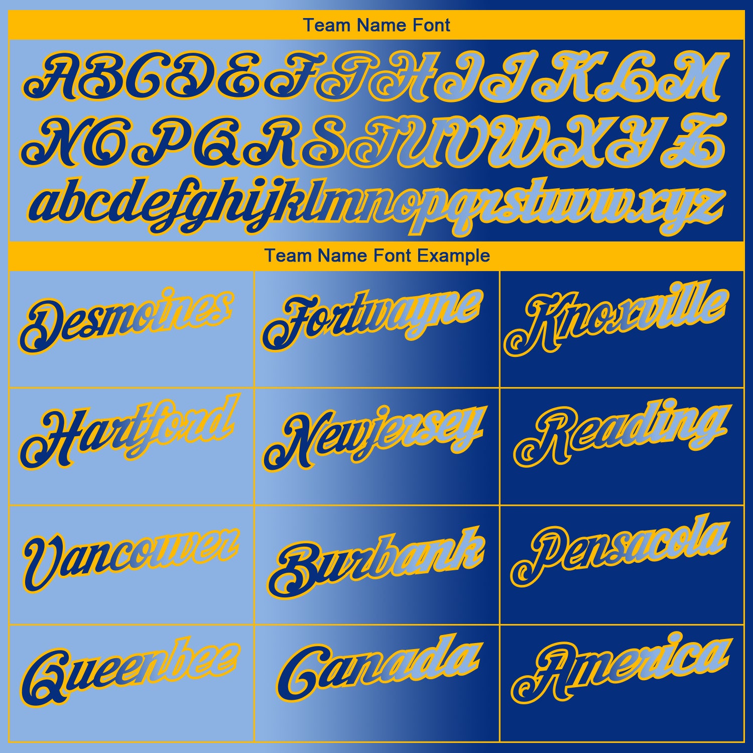 Custom Royal Light Blue-Gold 3D Gradient Fashion Performance Polo Shirt