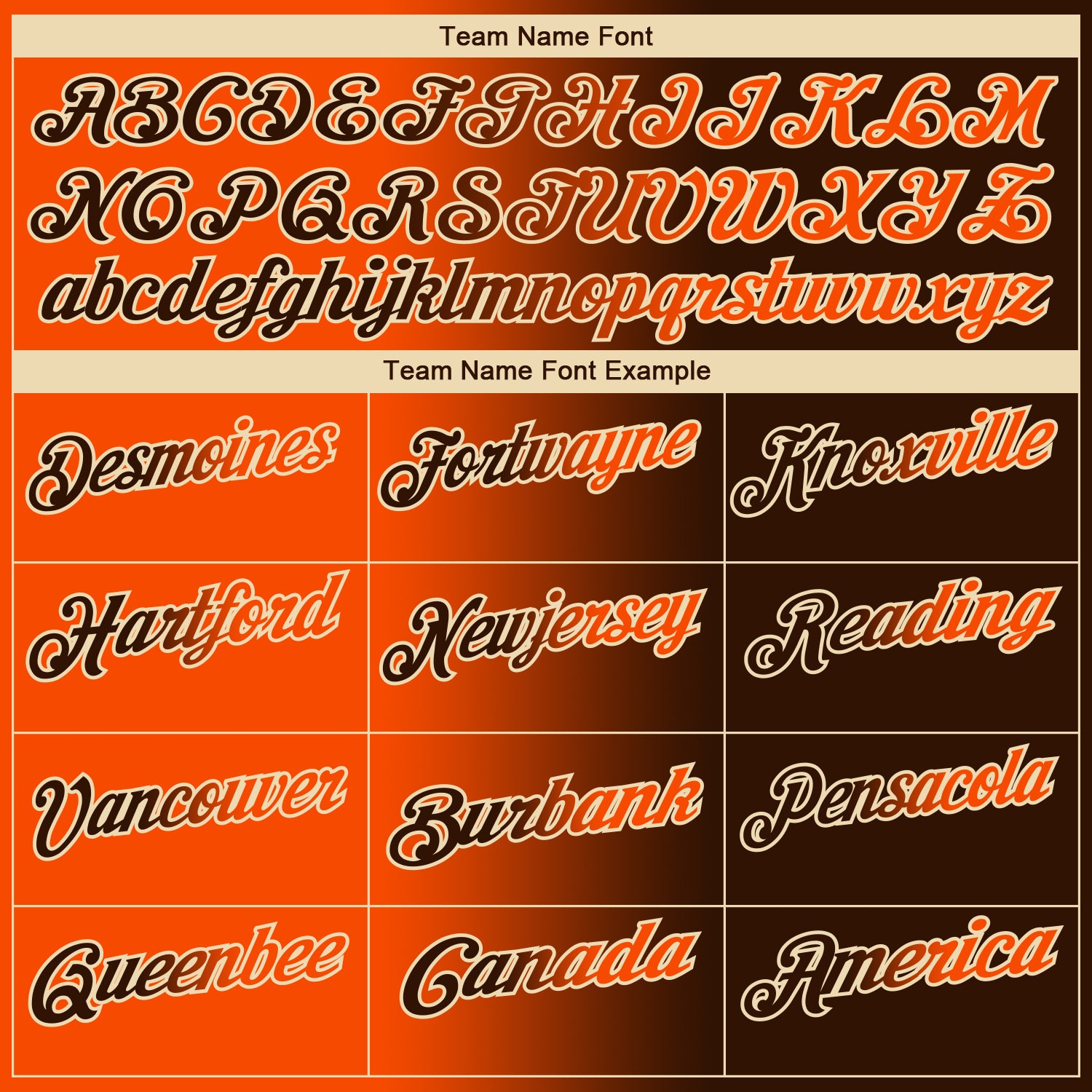 Custom Brown Orange-Cream 3D Gradient Fashion Performance Polo Shirt