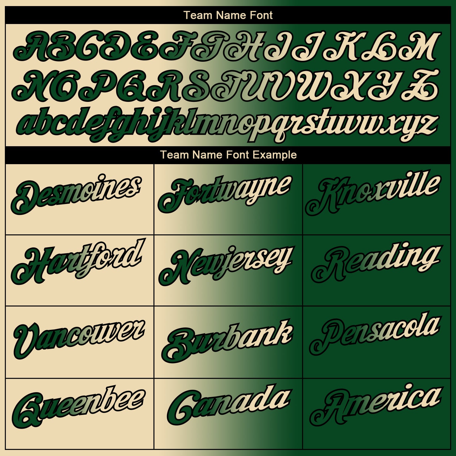 Custom Green Cream-Black 3D Gradient Fashion Performance Polo Shirt