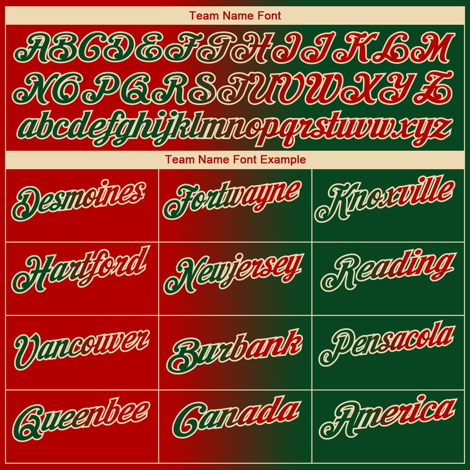 Custom Green Red-Cream 3D Gradient Fashion Performance Polo Shirt