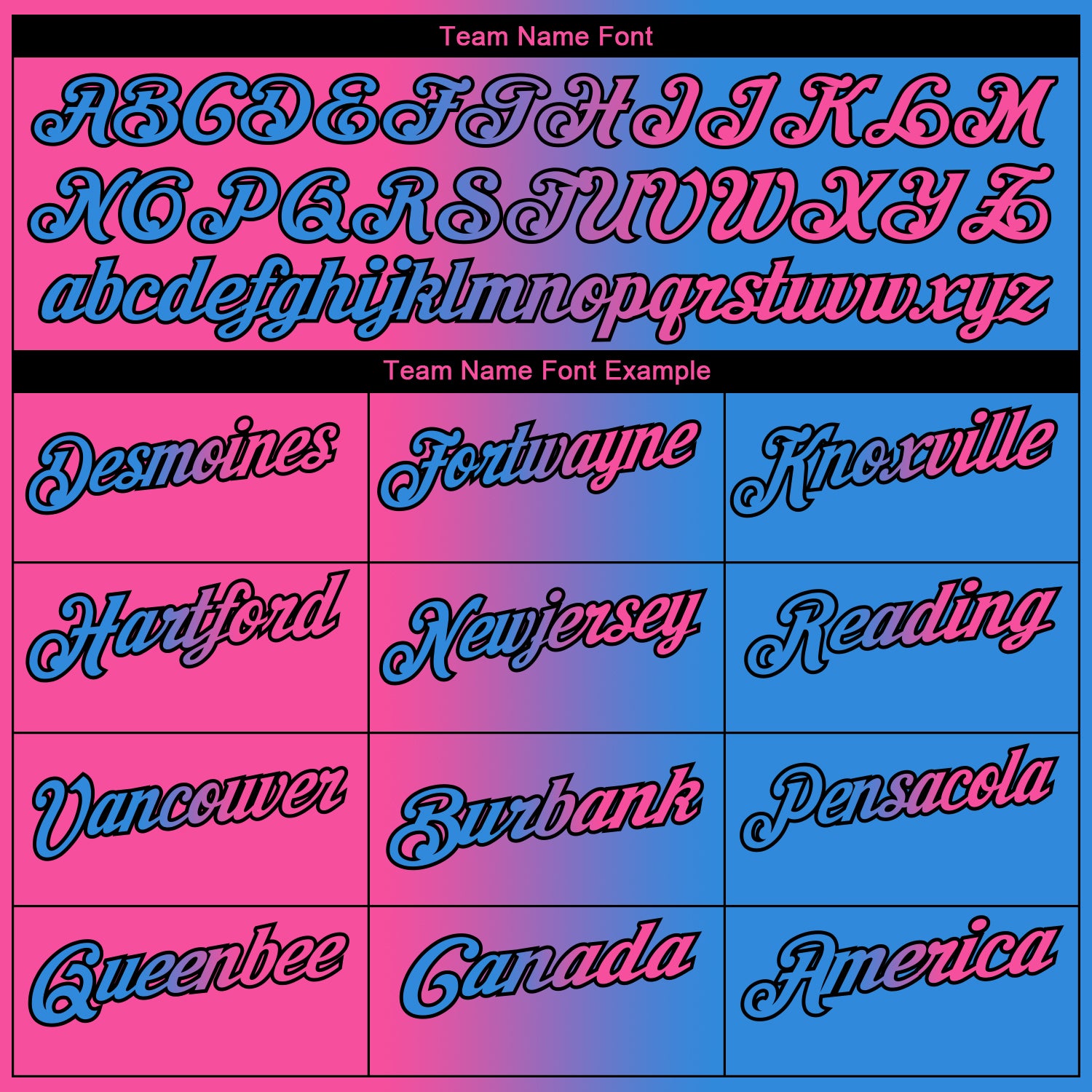 Custom Powder Blue Pink-Black 3D Gradient Fashion Performance Polo Shirt