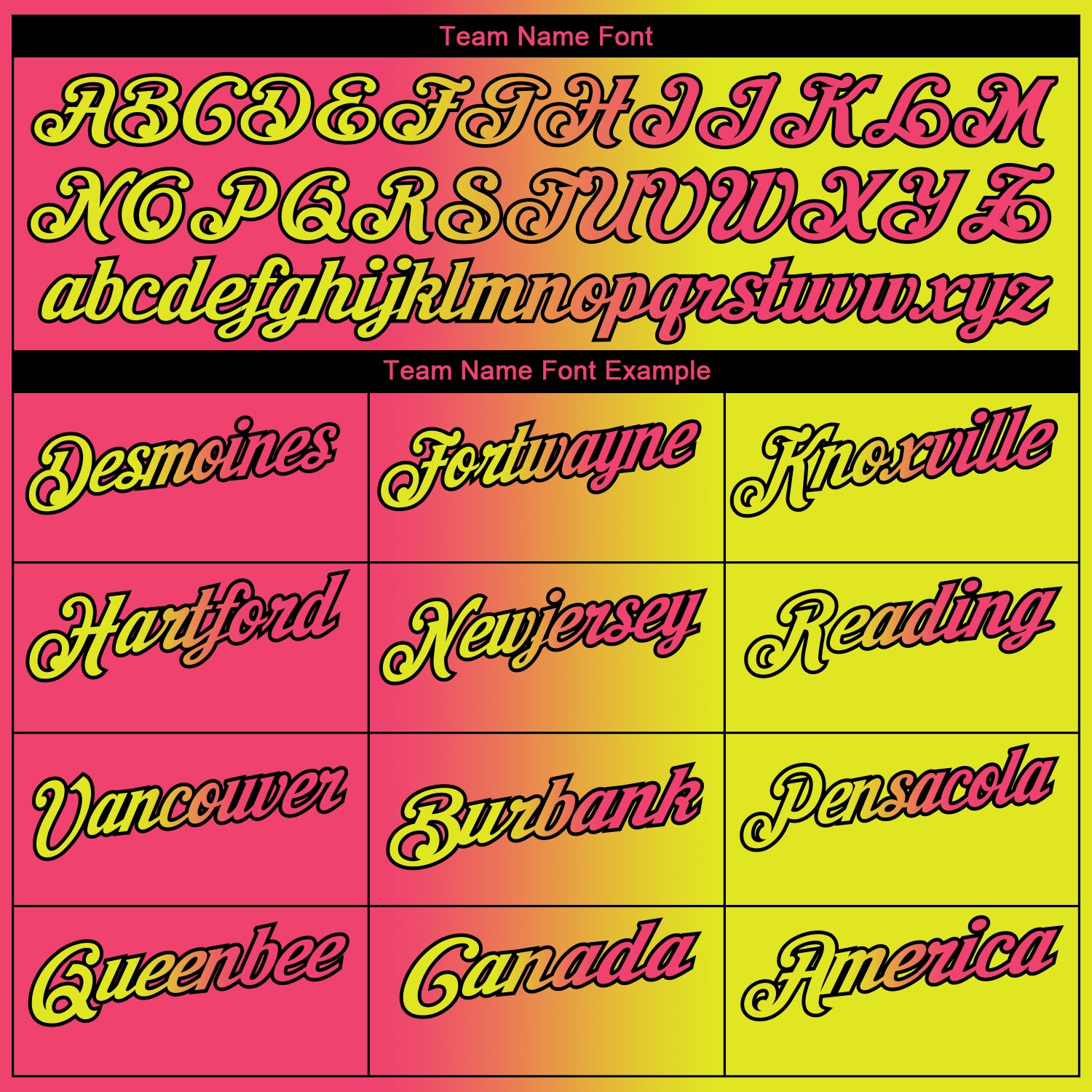 Custom Neon Yellow Neon Pink-Black 3D Gradient Fashion Performance Polo Shirt