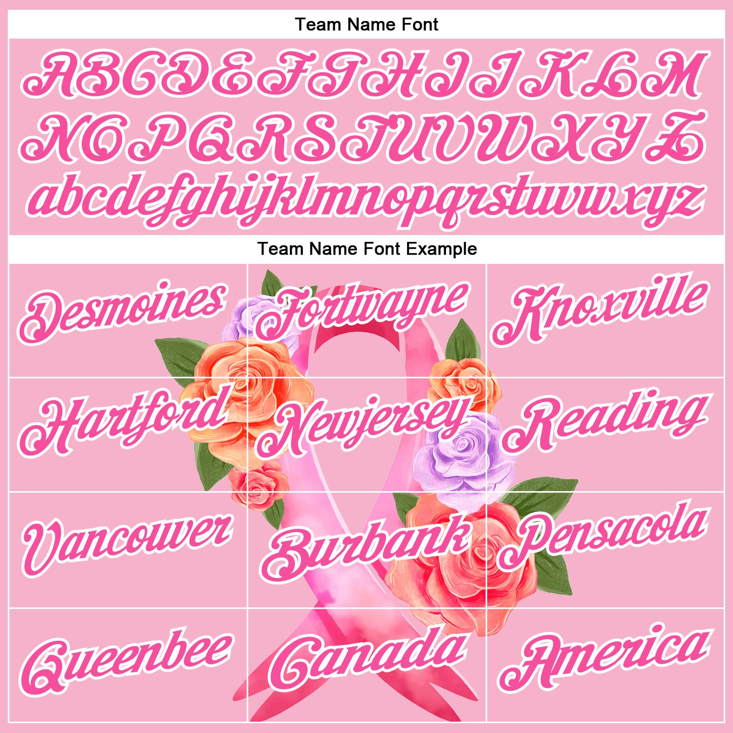 Custom Light Pink Pink-White 3D Pink Ribbon Breast Cancer Awareness Month Women Health Care Support Floral Performance Polo Shirt