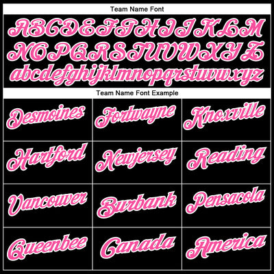 Custom Black Pink-White 3D Pink Ribbon Breast Cancer Awareness Month Women Health Care Support Footballl Performance Polo Shirt