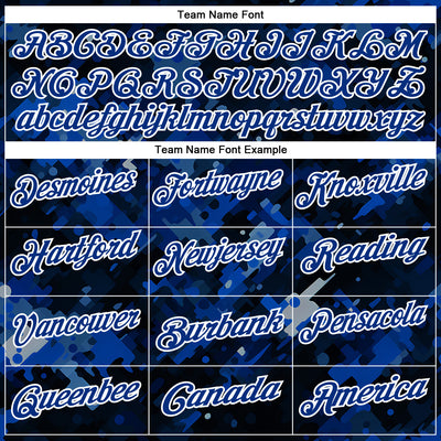 Custom Blue Royal-White 3D Pattern Design Dark Blue Ribbon Colorectal Cancer Awareness Colon Performance Polo Shirt