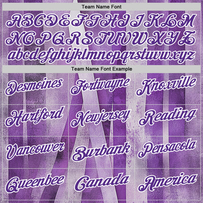 Custom Purple White 3D Pattern Design Purple Ribbon Testicular Cancer Awareness Performance Polo Shirt