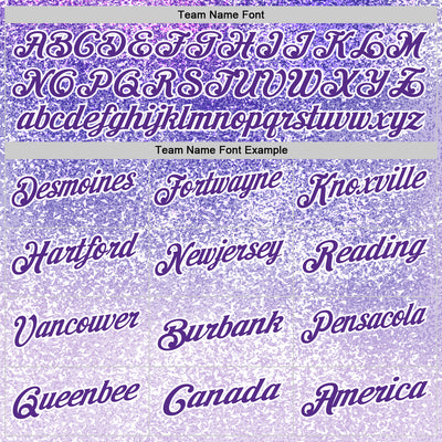 Custom Purple White 3D Pattern Design Perwinkle Ribbon Gastric Cancer Awareness Sprinkle Performance Polo Shirt