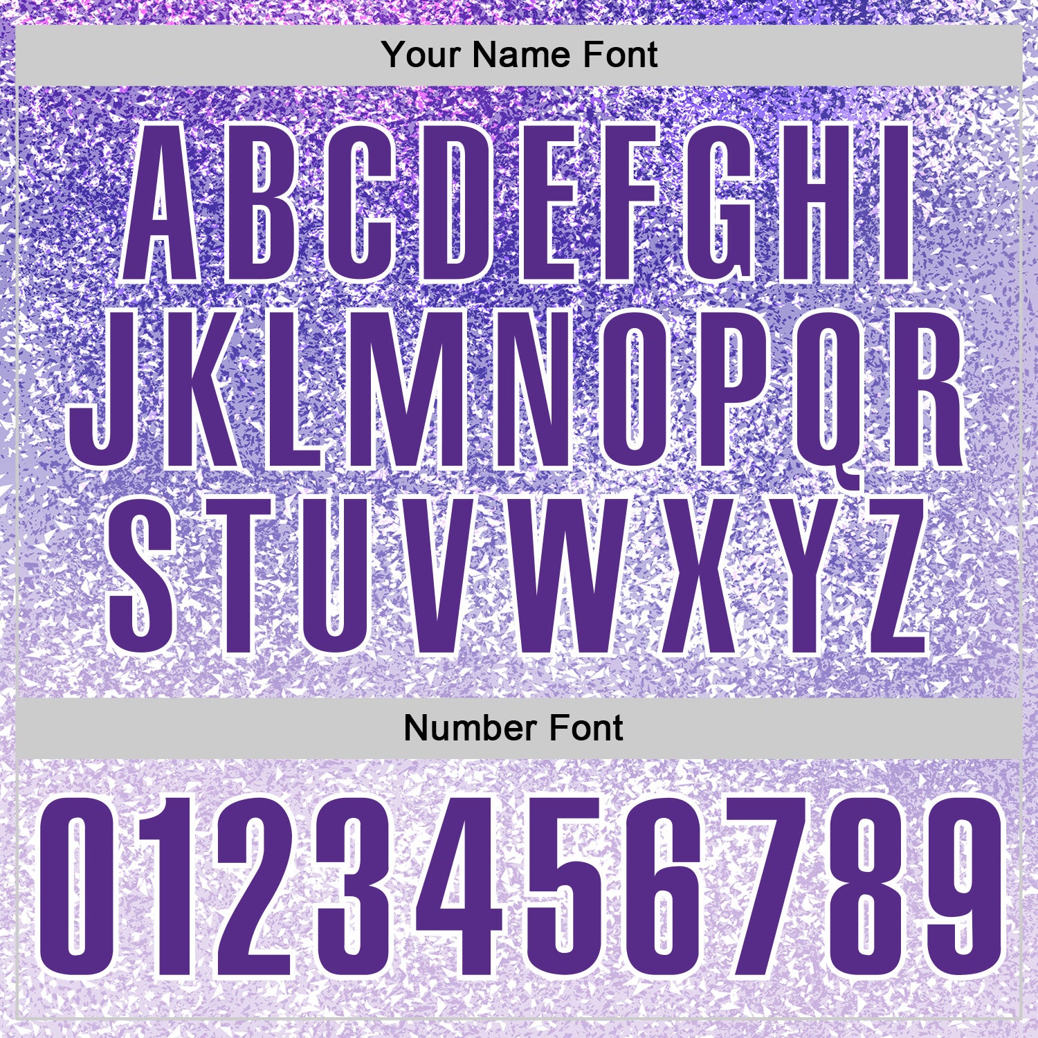 Custom Purple White 3D Pattern Design Perwinkle Ribbon Gastric Cancer Awareness Sprinkle Performance Polo Shirt