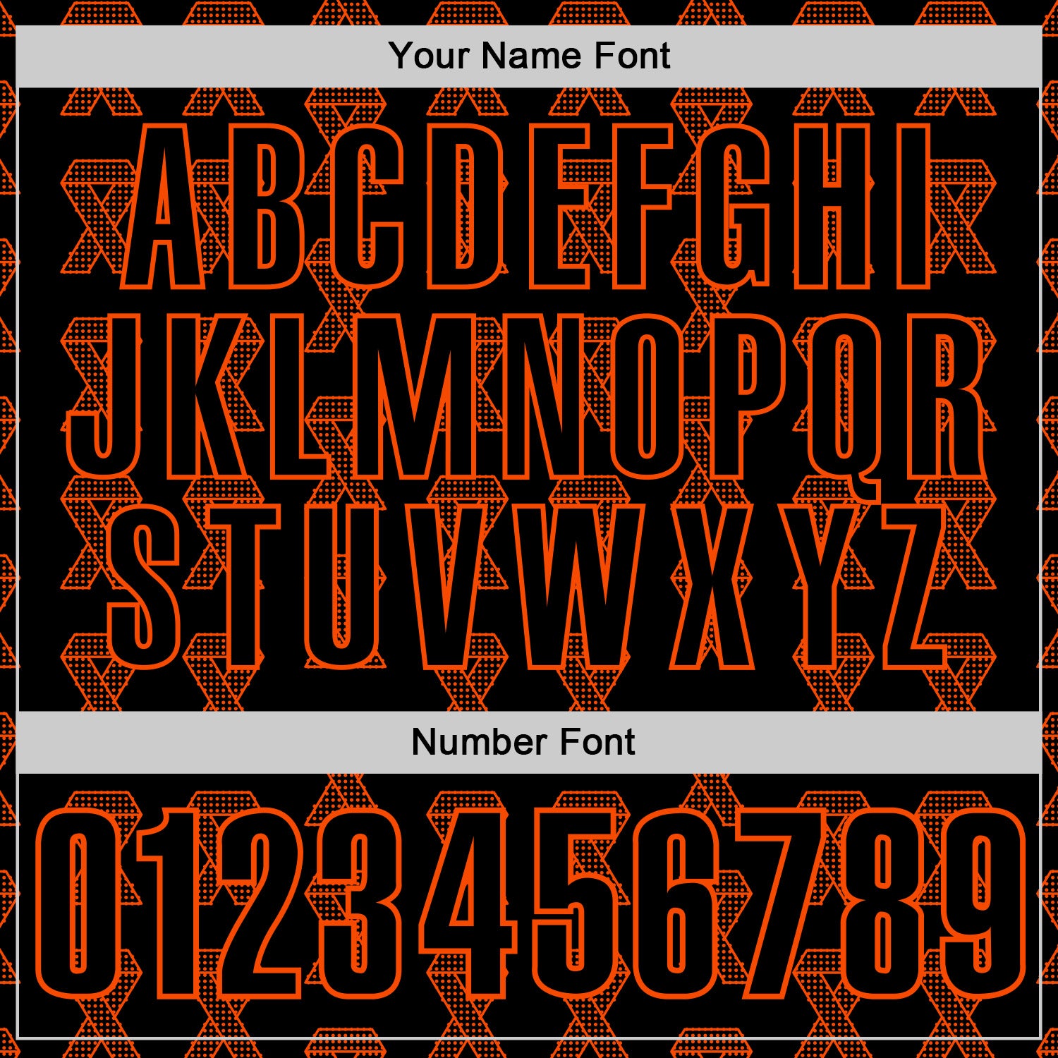 Custom Black Orange 3D Pattern Design Orange Ribbon Kidney Cancer Awareness Performance Polo Shirt