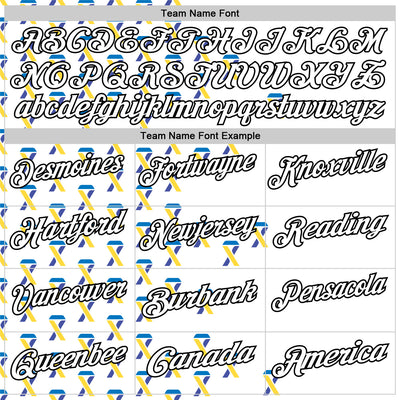 Custom White Black 3D Pattern Design Yellow Purple And Navy Ribbon Bladder Cancer Awareness Performance Polo Shirt