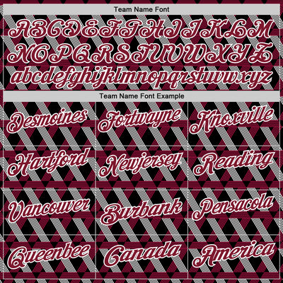 Custom Black Crimson-White 3D Pattern Design Burgundy And White Ribbon Head And Neck Cancer Cancer Awareness Performance Polo Shirt